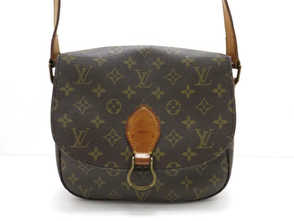 LOUIS VUITTON Saint Cloud Shoulder Bag Monogram